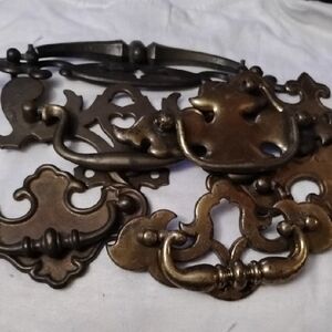 Vintage Brass Drawer Pulls